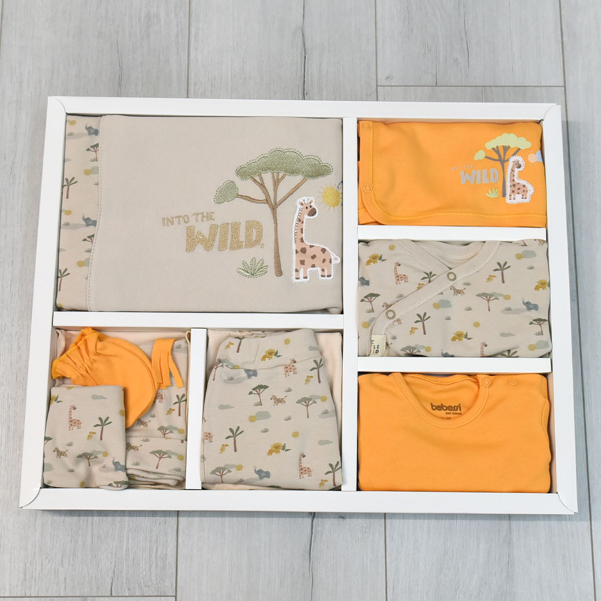 BEBESSİ ERKEK 0-3 AY WILD 10LU SET