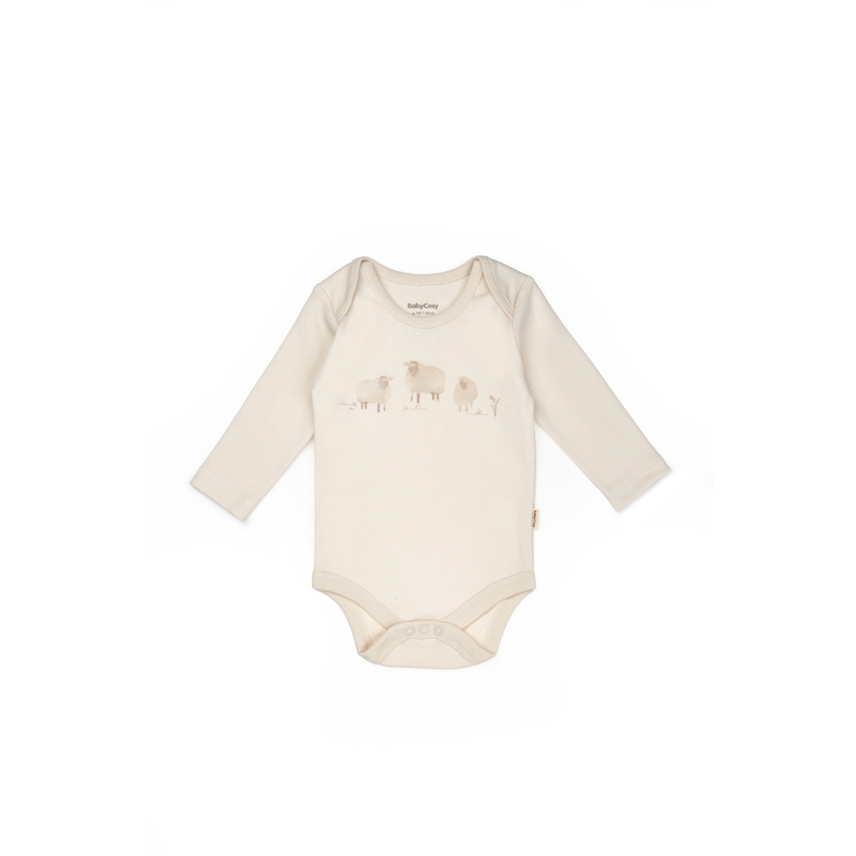 BABYCOSY ORGANIC UNISEX 3-6 AY LAMB 3LÜ TAKIM