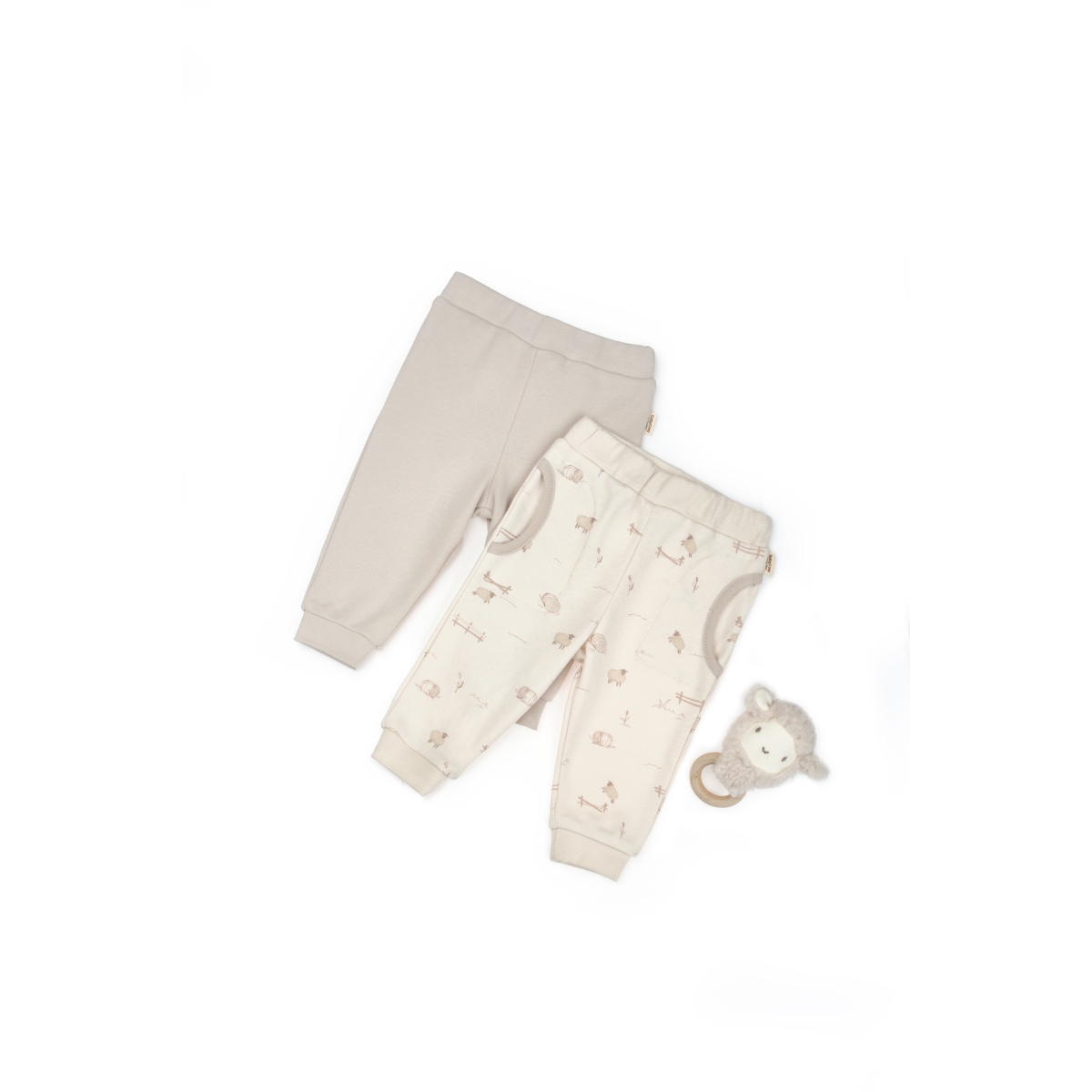 BABYCOSY ORGANIC UNISEX 6-24 AY LAMB 2Lİ TEK ALT