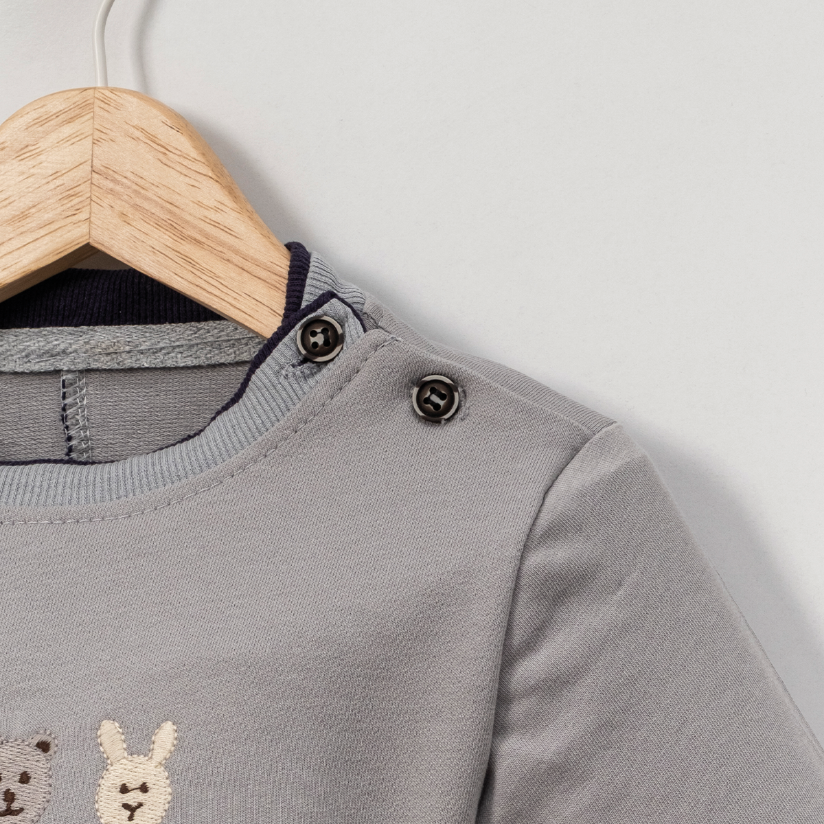 OVERDO ERKEK 1-2-3-4 YAŞ AYICIK NAKIŞLI SWEAT 
