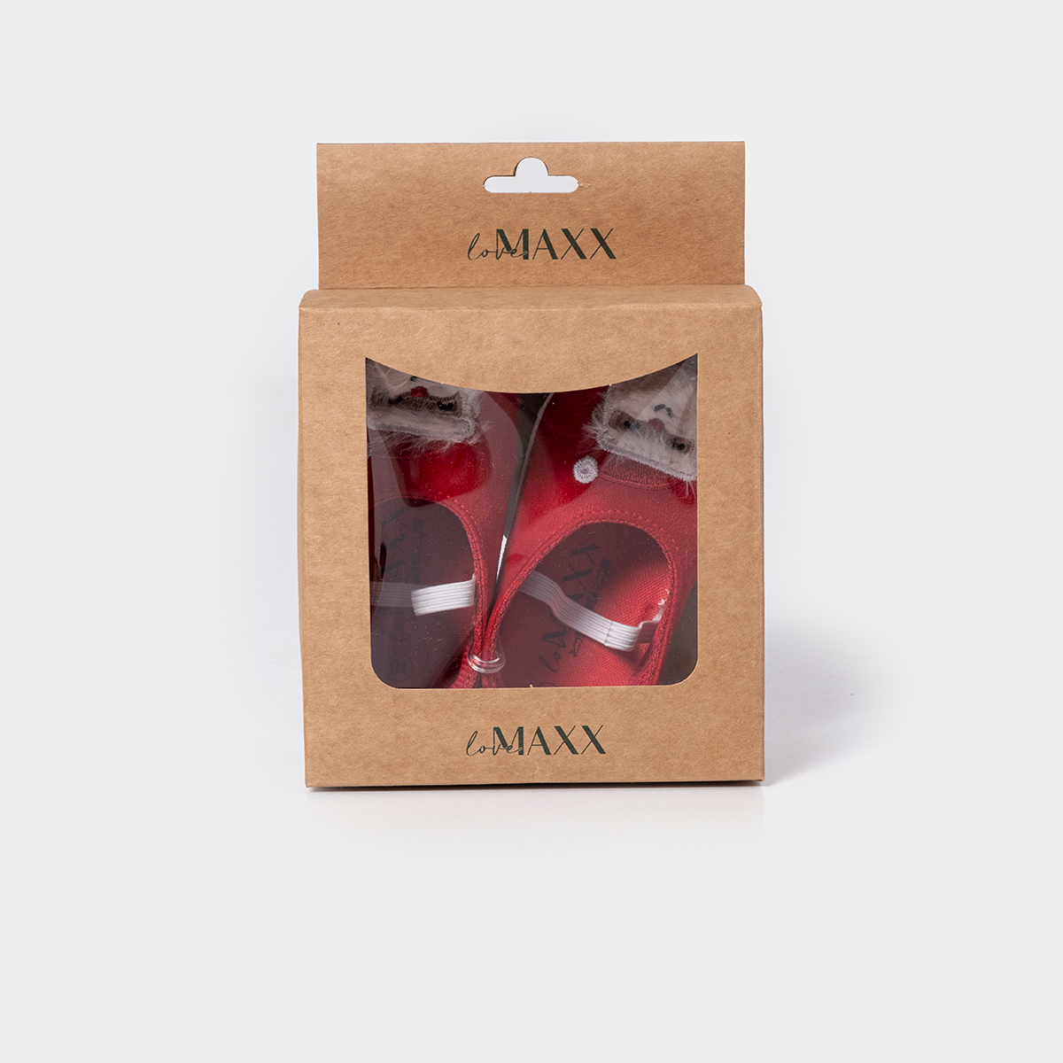 LOVEMAXX KIZ 18-19 NU CHRISTMAS BABET PATİK