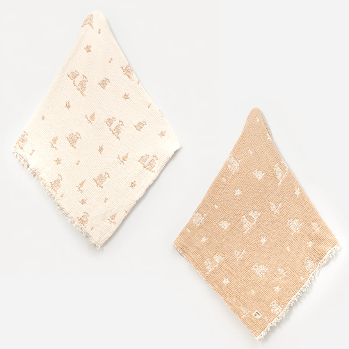 LOVEMAXX UNISEX 110*110 CM 4 KAT MÜSLİN BATTANİYE