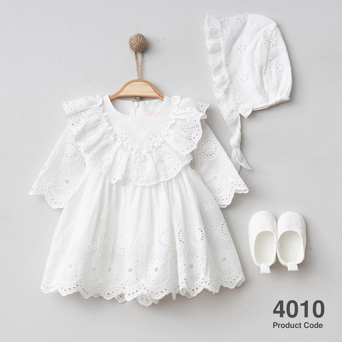 PUGİ KIZ 0/3-3/6 AY LOTUS MEVLÜTLÜK SET