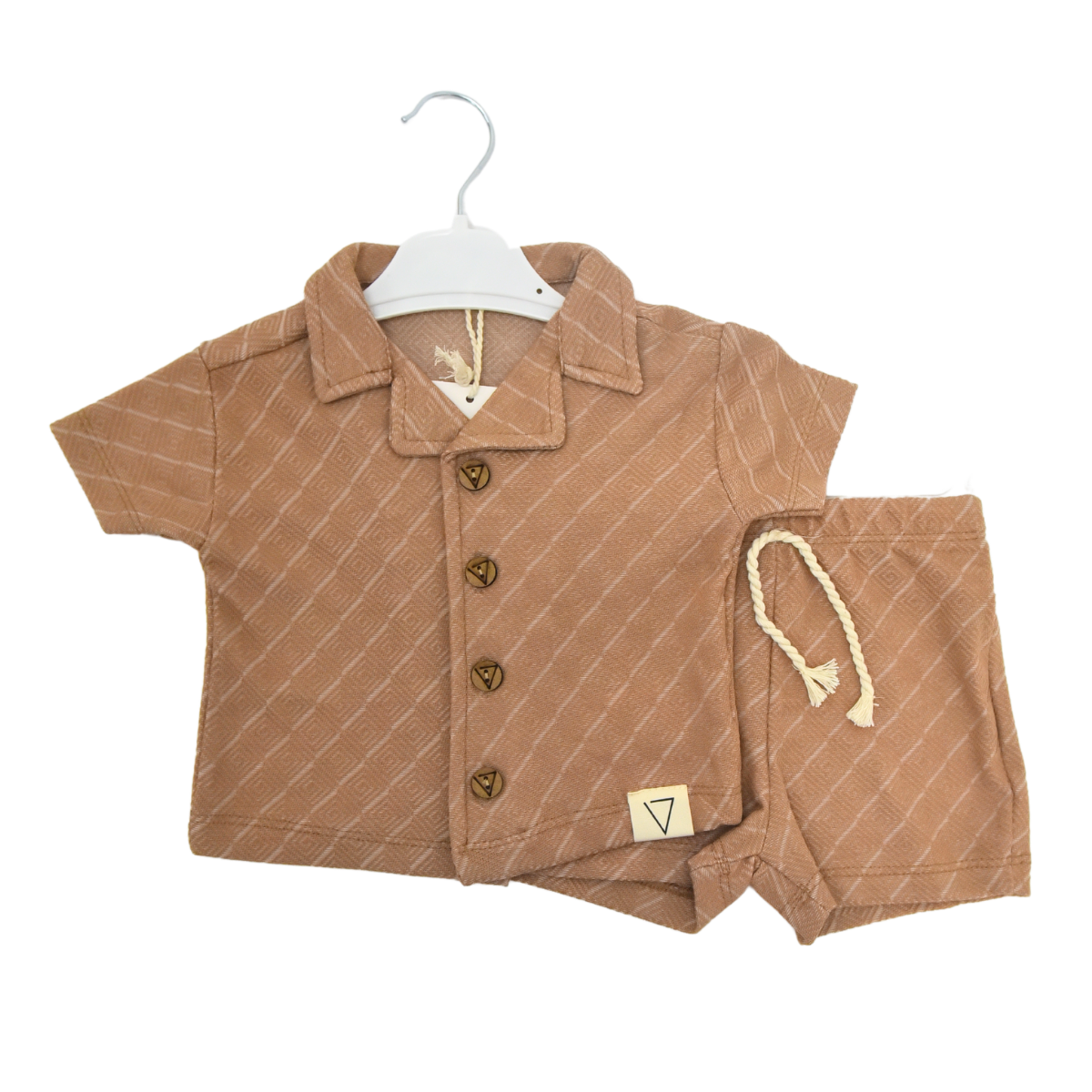BABY COOL ERKEK 2-3-4-5 YAŞ BAKLAVA DESEN TAKIM