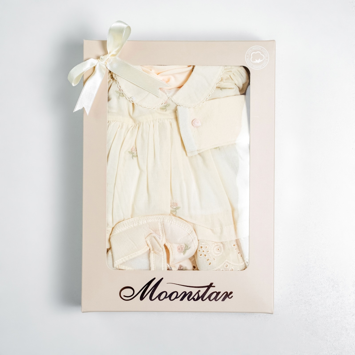 MOONSTAR KIZ 3-6 AY BEBEK SET