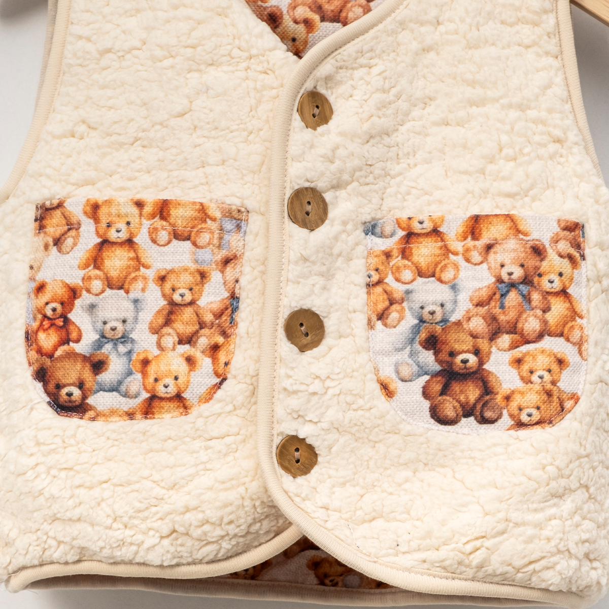 OVERDO UNISEX 1-2-3-4 YAŞ WELSOFT ASTARLI YELEK 