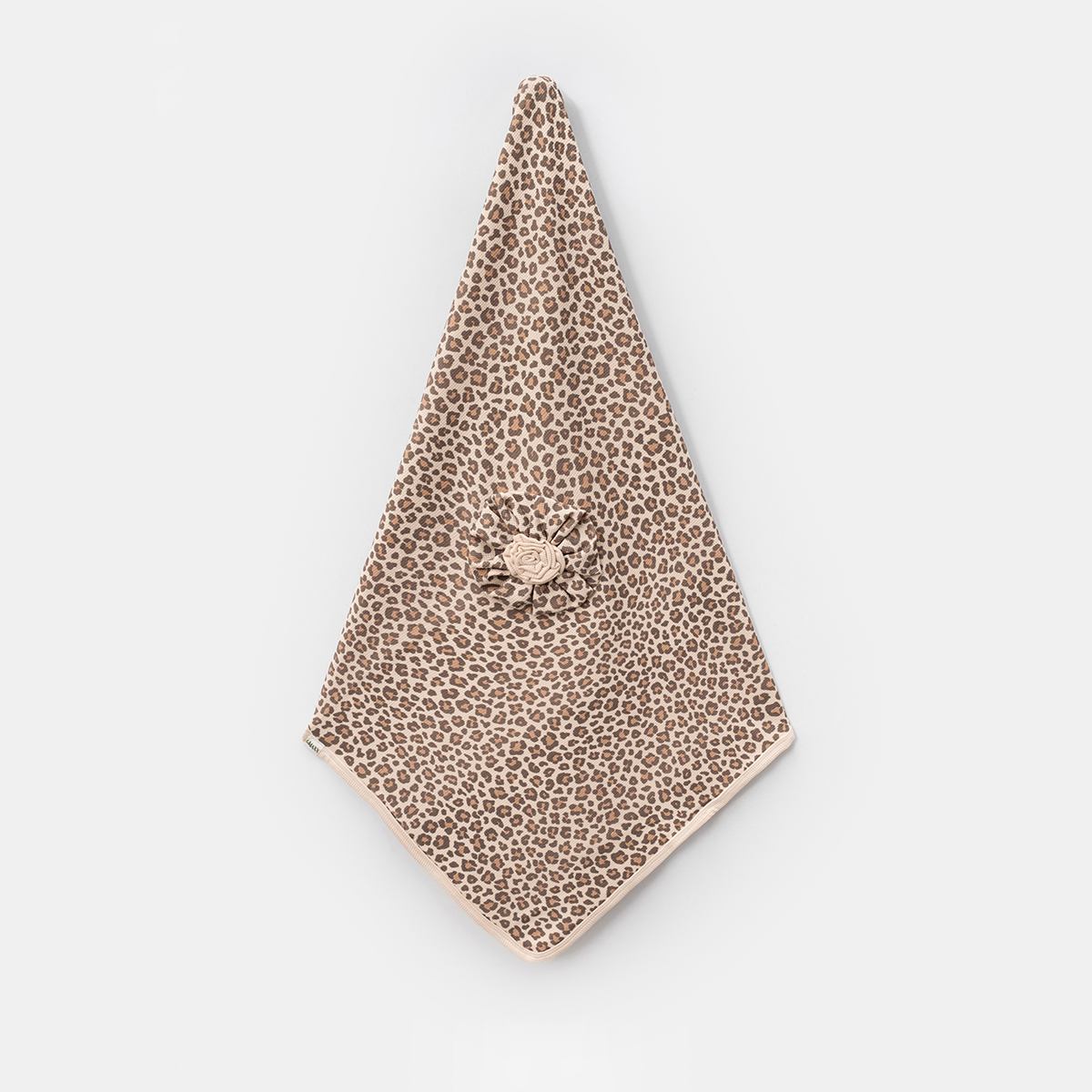LOVEMAXX KIZ 80*90 CM LEOPARLI WAFFLE BATTANİYE