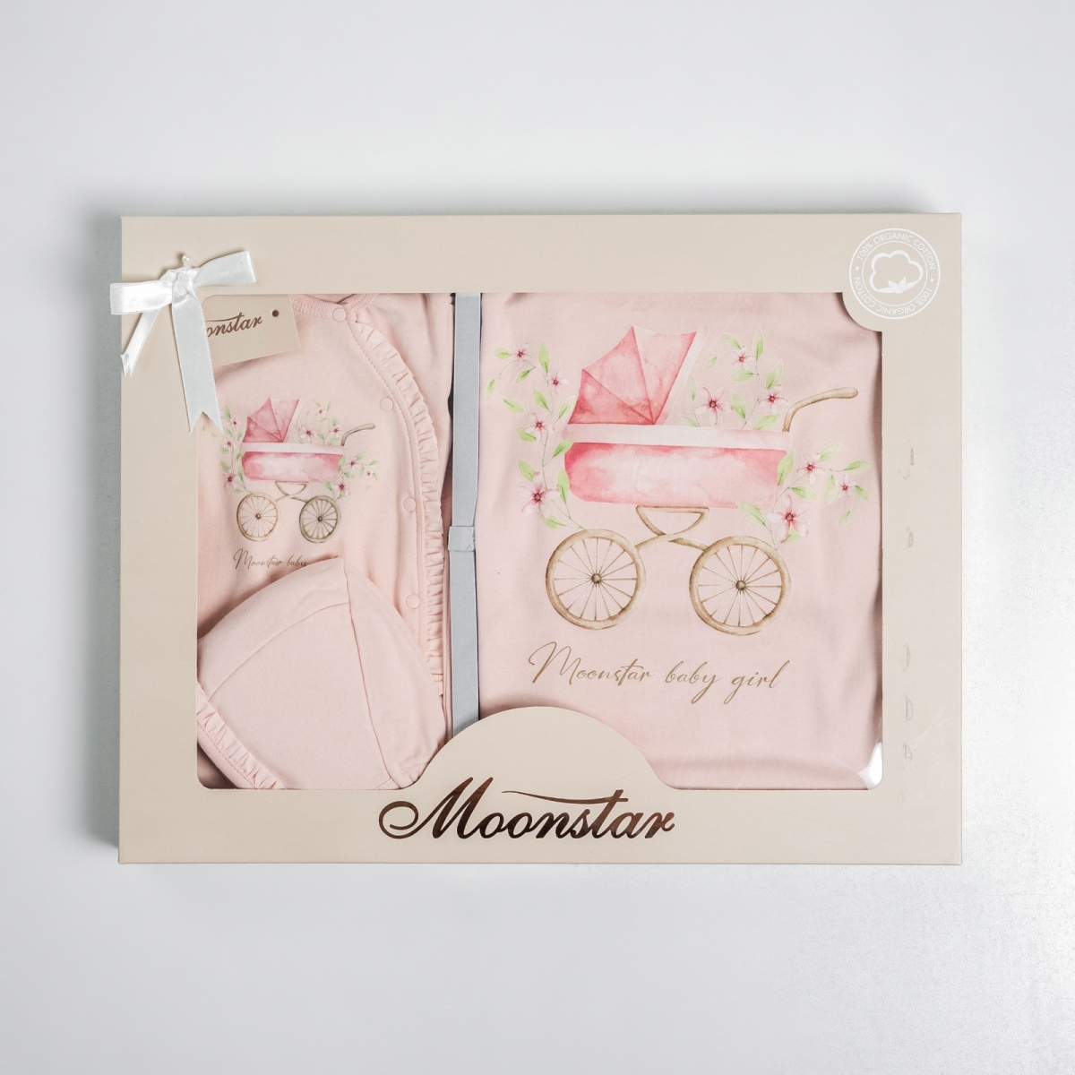 MOONSTAR KIZ 0-3 AY 3LÜ SET