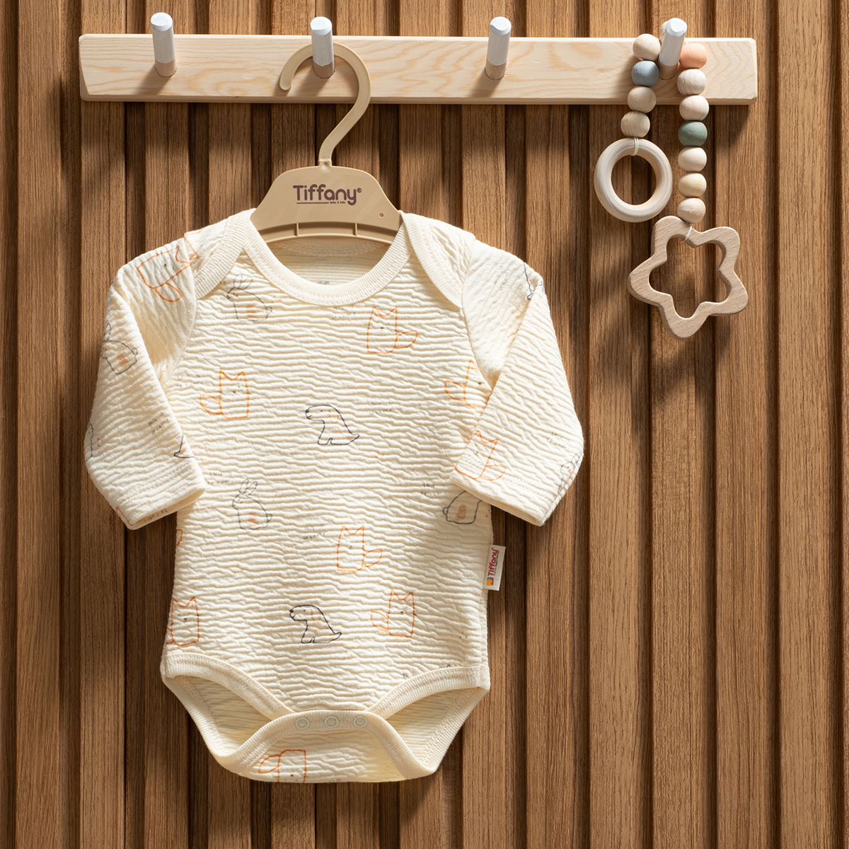TİFFANY UNISEX 3-6-9-12-18-24 AY CATS  DOGS BODY