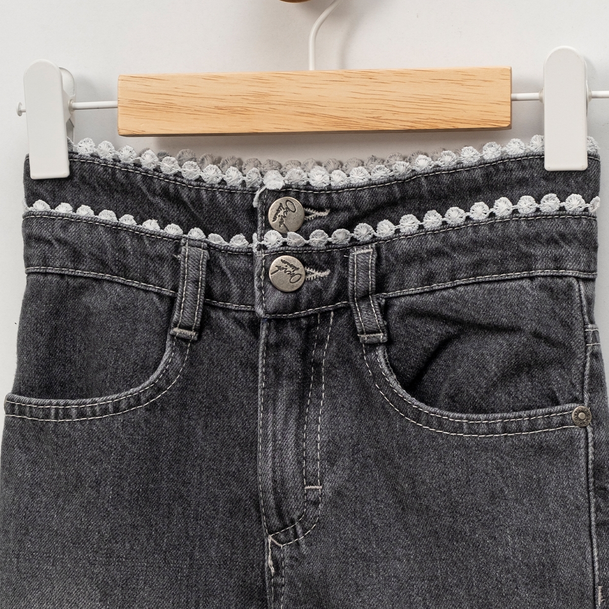 LOVEMAXX KIZ 5-6-7-8 YAŞ BELİ GÜPÜRLÜ PANTOLON 
