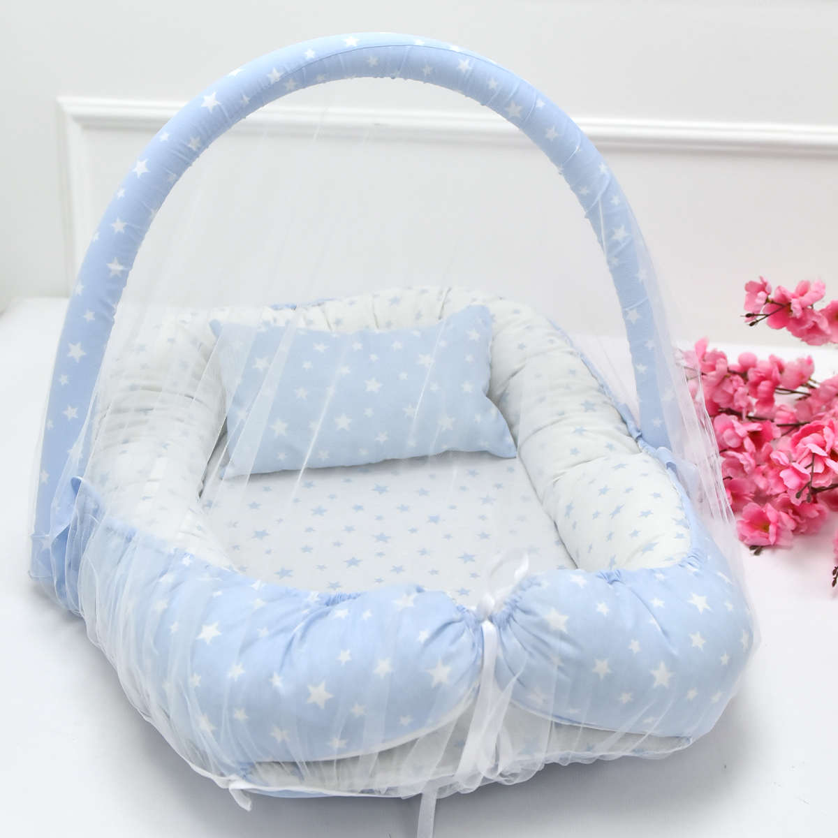 BABY BABA UNISEX TÜLLÜ BEBE NEST