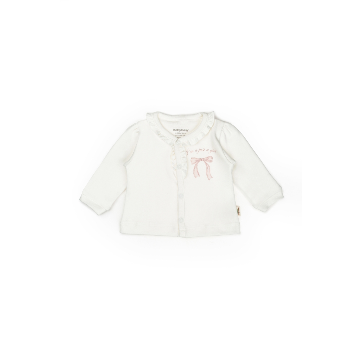 BABYCOSY KIZ 0/3-3/6 AY BOW 3LÜ SET