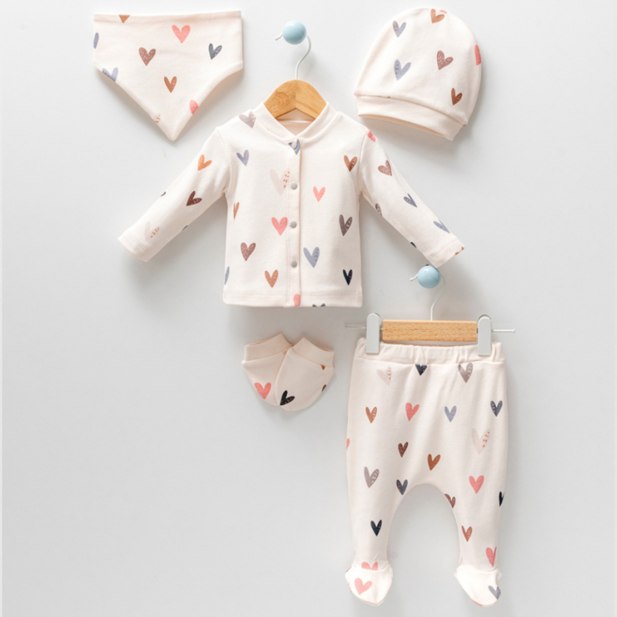 ESYA BABY KALPLİ 5Lİ HASTANE ÇIKIŞ