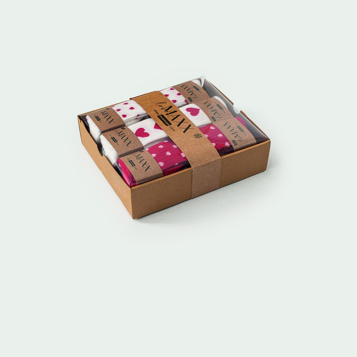 LOVEMAXX KIZ 0-24 AY KALPLİ KÜLOTLU ÇORAP 12Lİ
