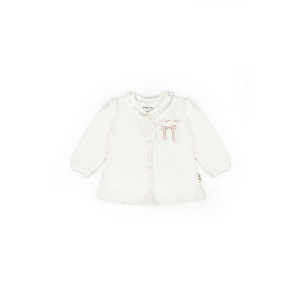 BABYCOSY KIZ 6-9-12-18-24 AY BOW 2Lİ TAKIM