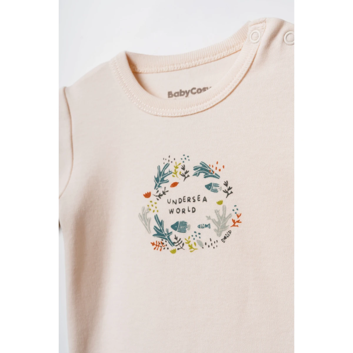 BABYCOSY ORGANIC UNISEX 0-24 AY 2Lİ UZUNKOL BODY