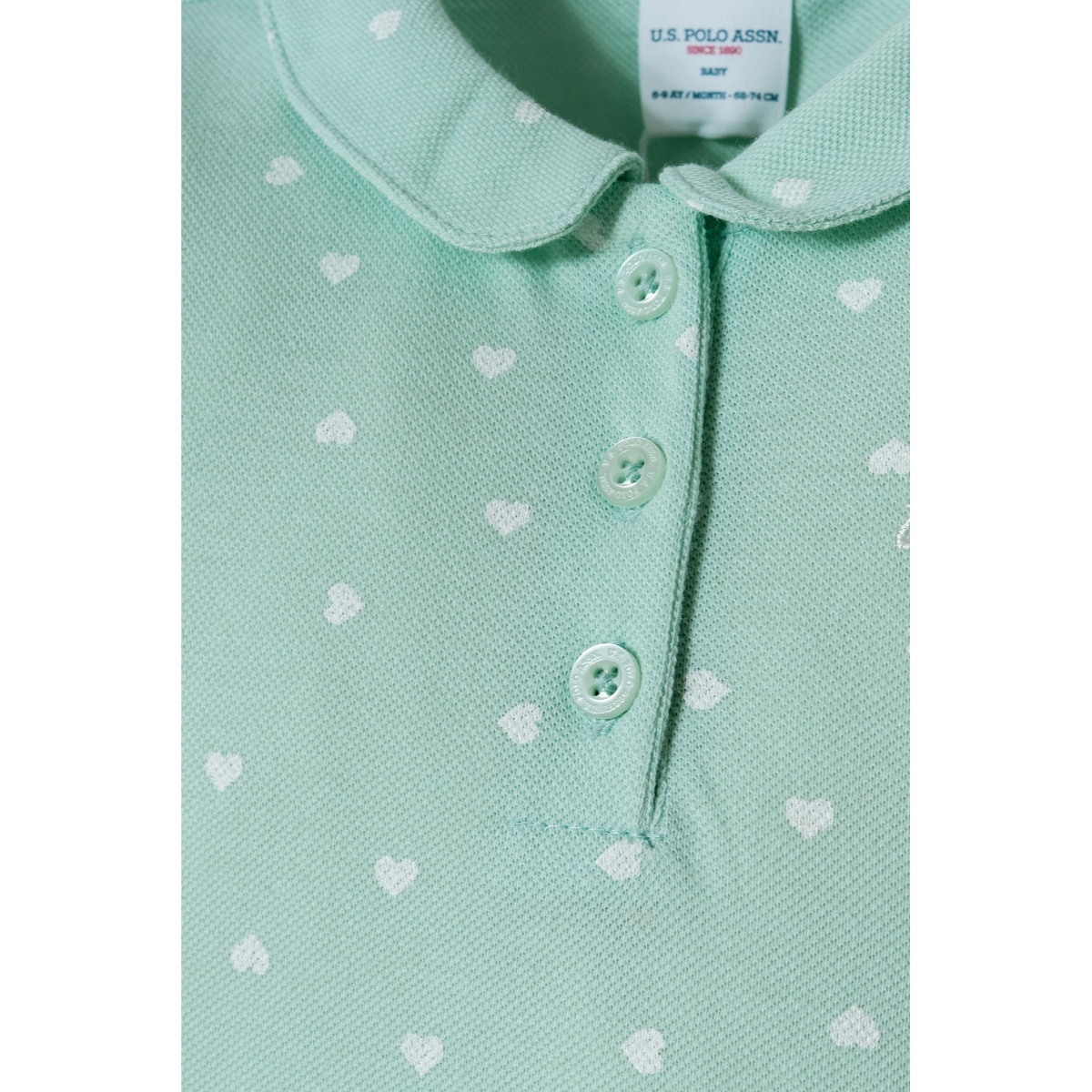 US POLO KIZ 6-9-12-18-24-36 AY 2Lİ TAKIM