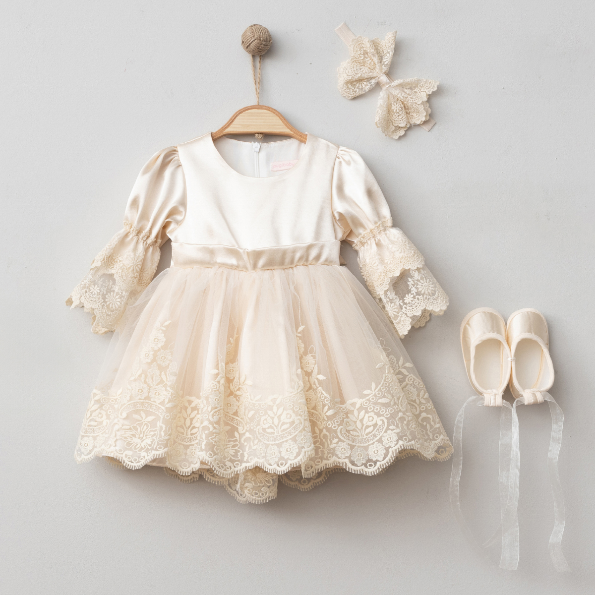 PUGİ KIZ 0/3-3/6 AY YONCA MEVLÜTLÜK SET