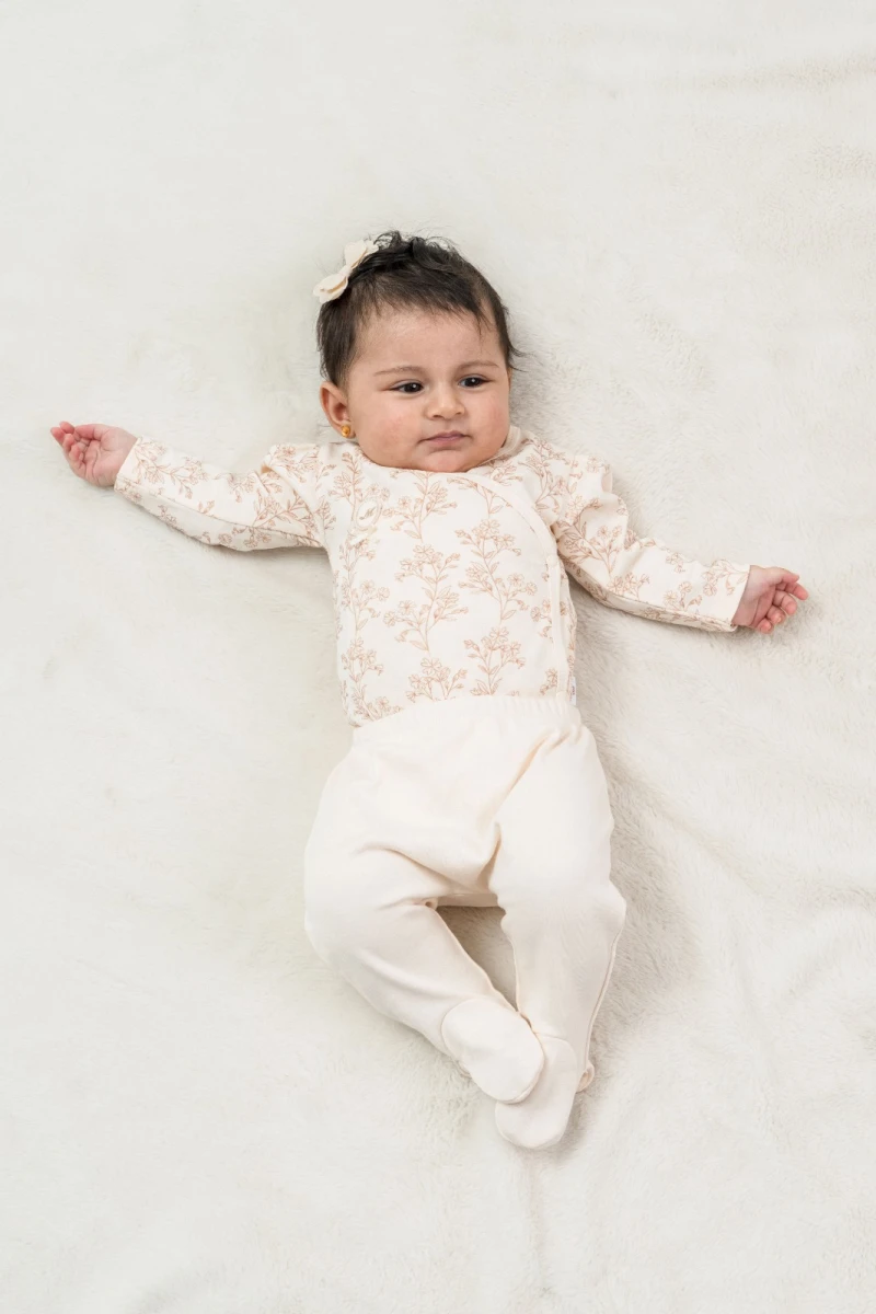 MOONSTAR KIZ 3-6 AY BEBEK 2Lİ SET