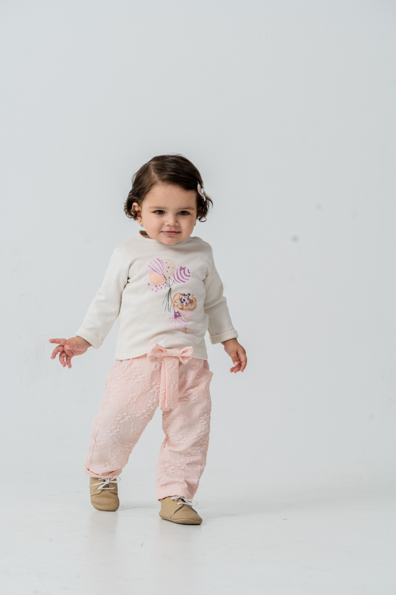 HİPPIL KIZ 9-12-18 AY  3LÜ TAKIM