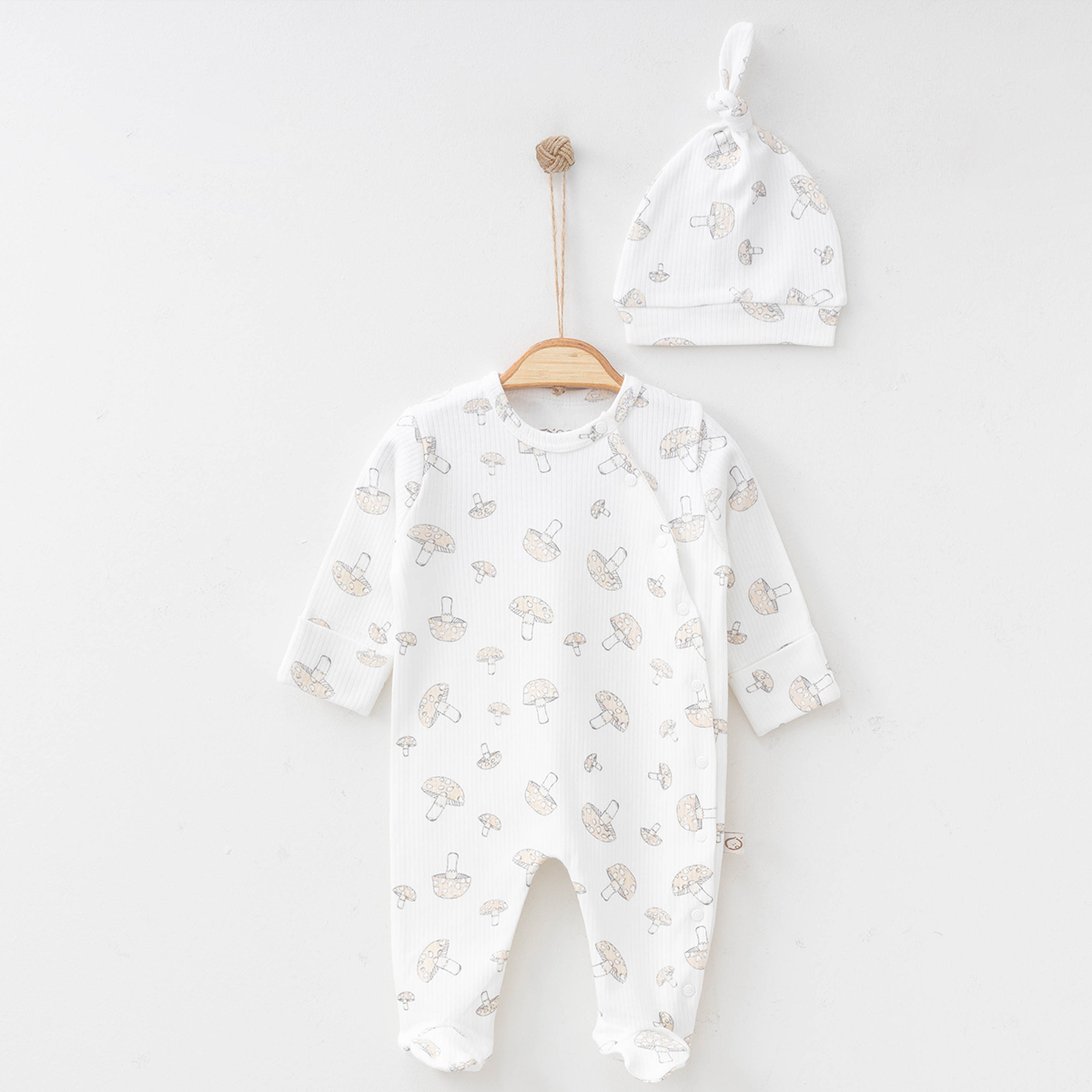 OBABY UNISEX 0/3-0/3-3/6 AY MANTAR BASKILI TULUM