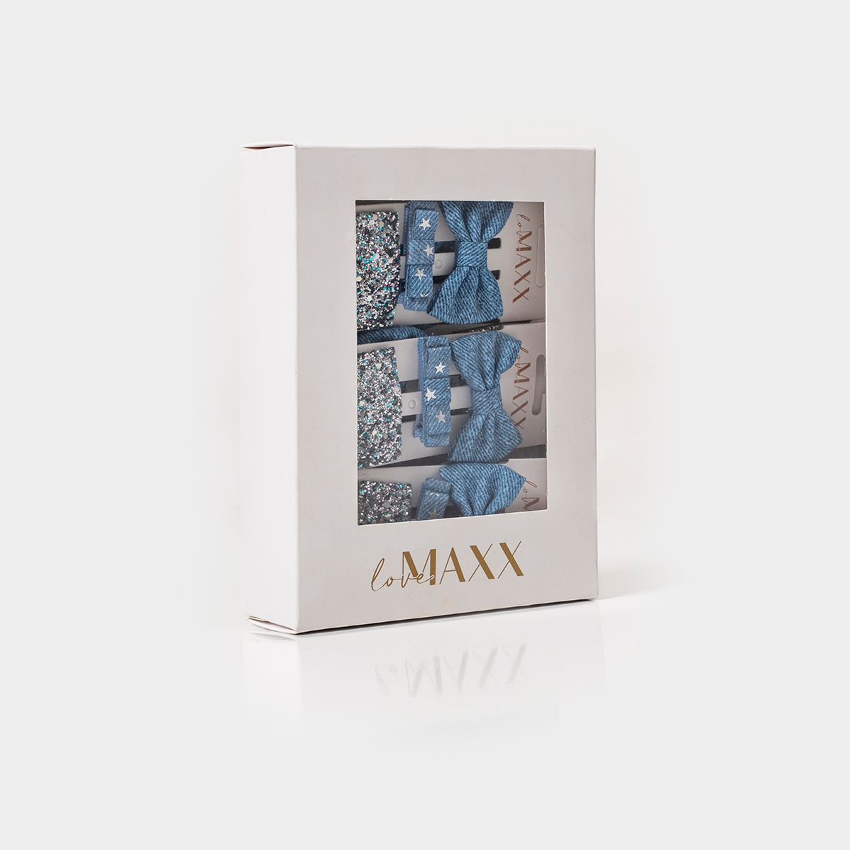 НАБОР ДЖИНСОВ LOVEMAXX ДЛЯ ДЕВОЧЕК ИЗ 3 ПРЕДМЕТОВ С ПРЯЖКАМИ