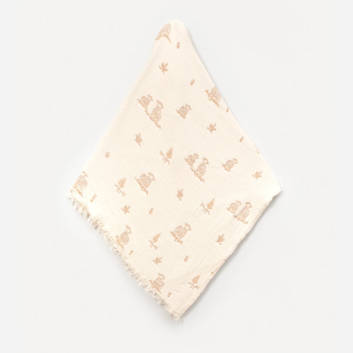 LOVEMAXX UNISEX 110*110 CM 4 KAT MÜSLİN BATTANİYE