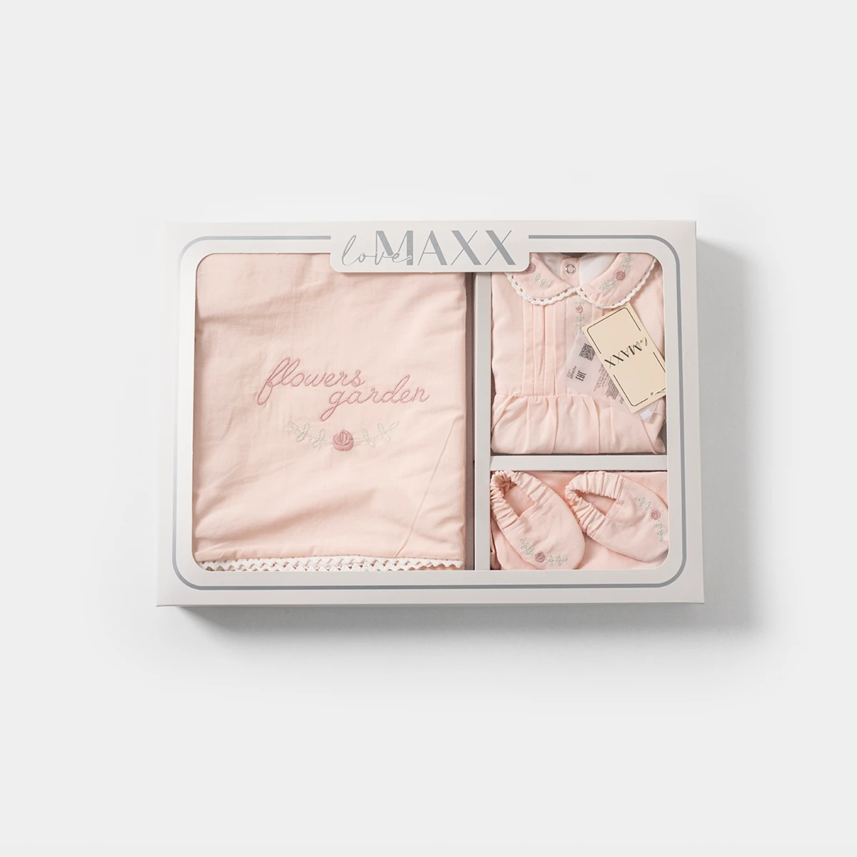 LOVEMAXX KIZ 0-3 AY FLOWER GARDEN KUTULU 6LI SET