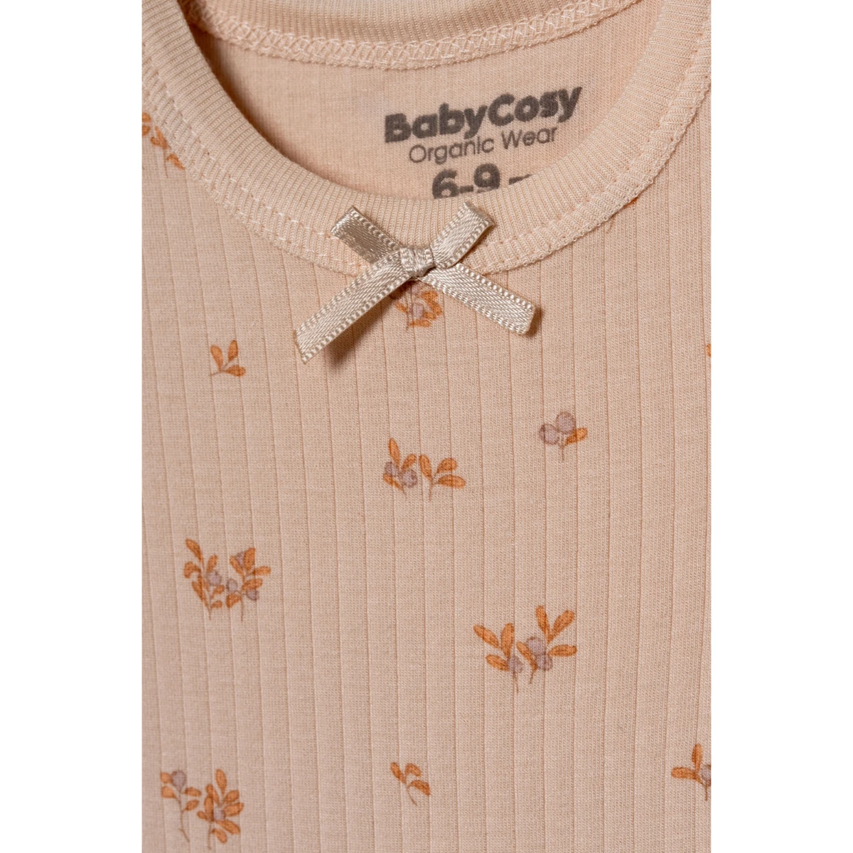 BABYCOSY KIZ 3-6-9-12-18-24 AY KISAKOL 2Lİ BODY