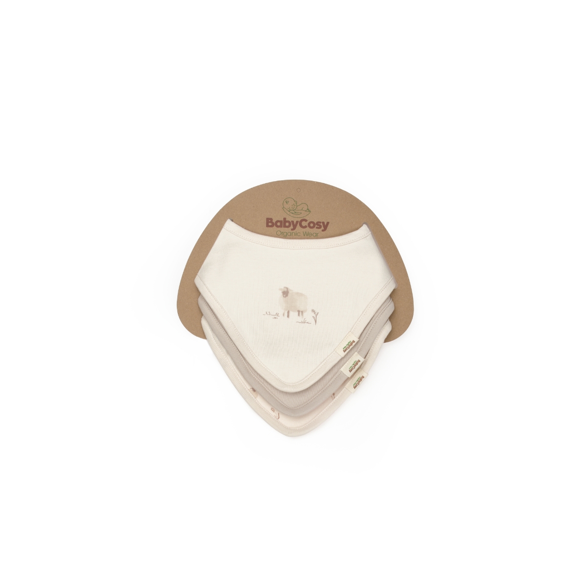 BABYCOSY UNISEX KOYUN 3LÜ FULAR
