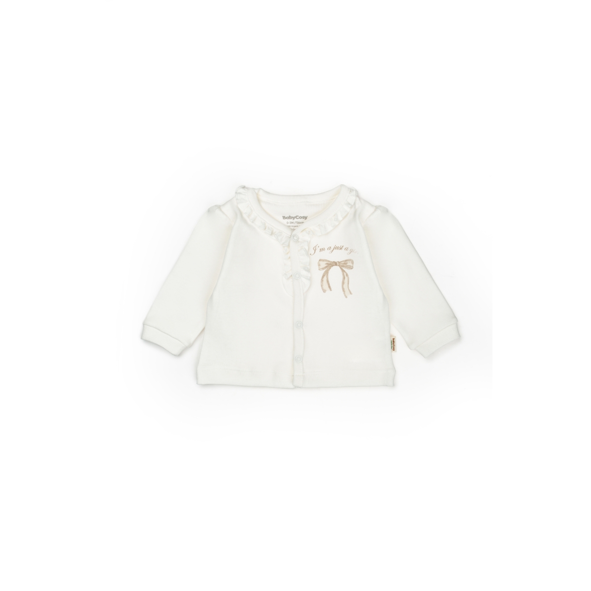 BABYCOSY KIZ 0/3-3/6 AY BOW 3LÜ SET