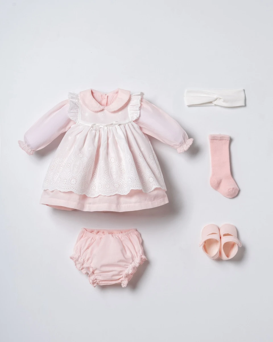 MOONSTAR KIZ 3-6 AY BEBEK 5Lİ SET