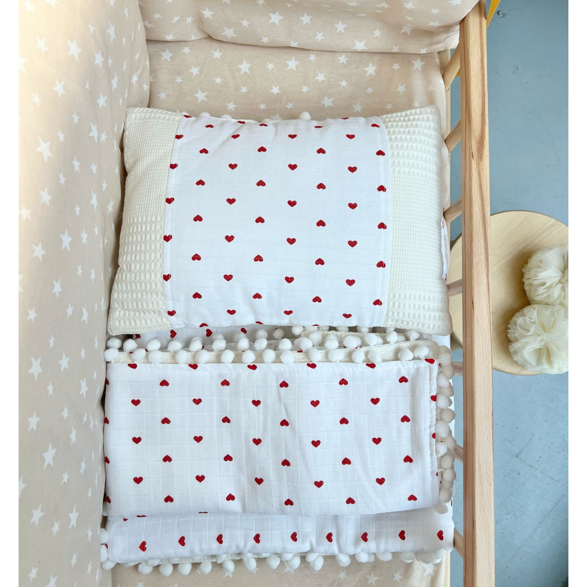 LOVEMAXX UNISEX 0-12 AY 3LÜ ALT AÇMA TAKIMI