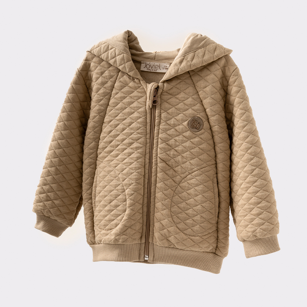 JOVİEL UNISEX 6-9-12-18-24 AY KAPİTONE HIRKA