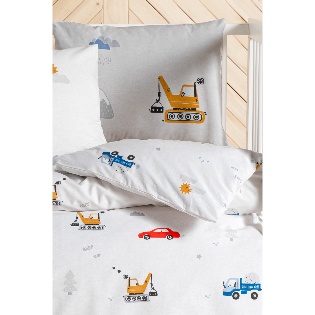 KANZ UNISEX BASKILI NEVRESİM TAKIMI