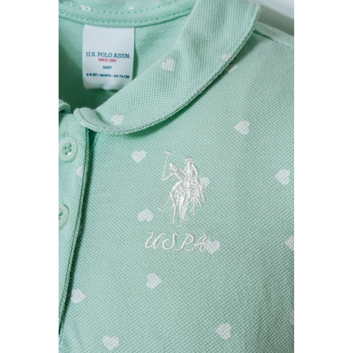 US POLO KIZ 6-9-12-18-24-36 AY 2Lİ TAKIM