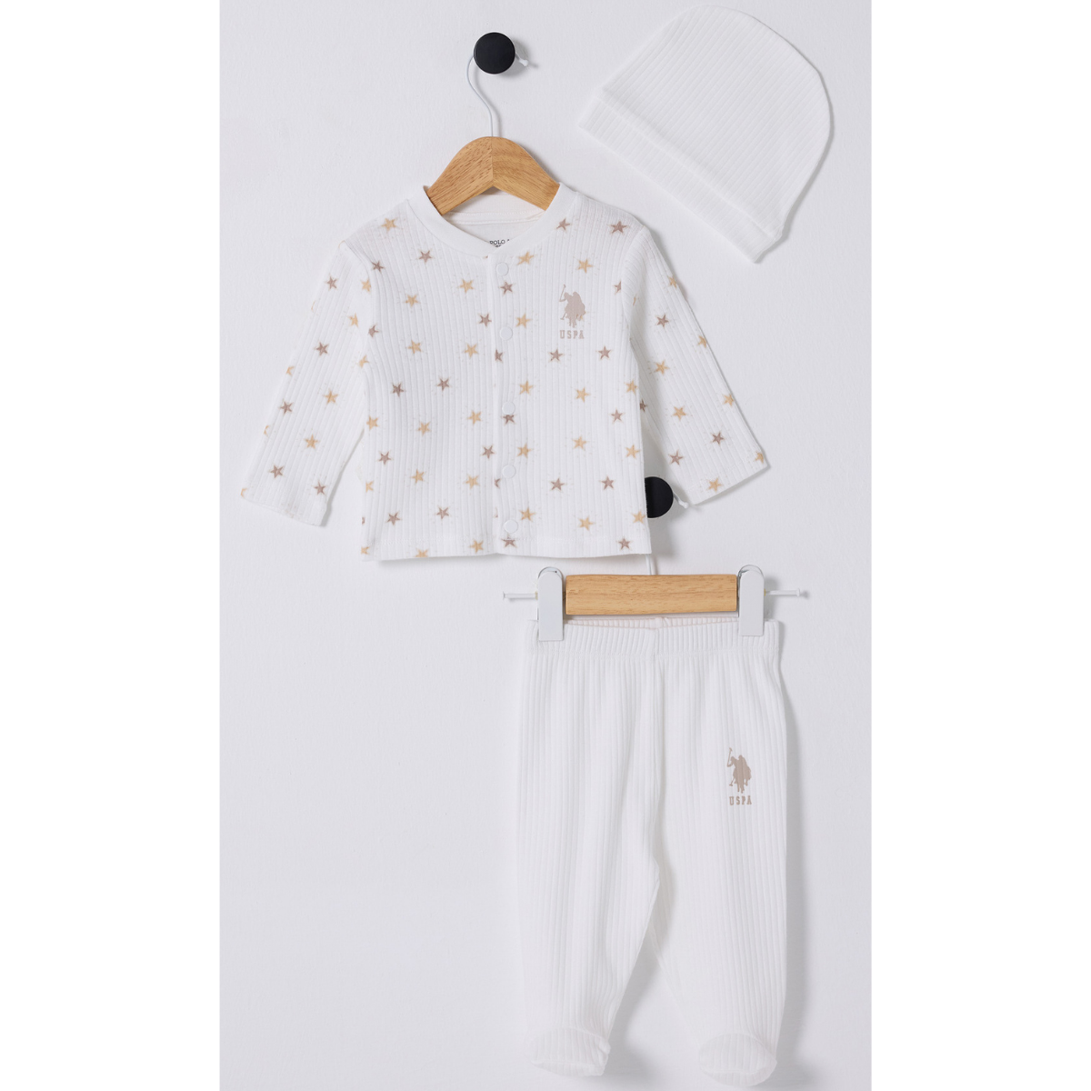 US POLO ERKEK 0/3-3/6-6/9 AY PATİKLİ 3LÜ TAKIM