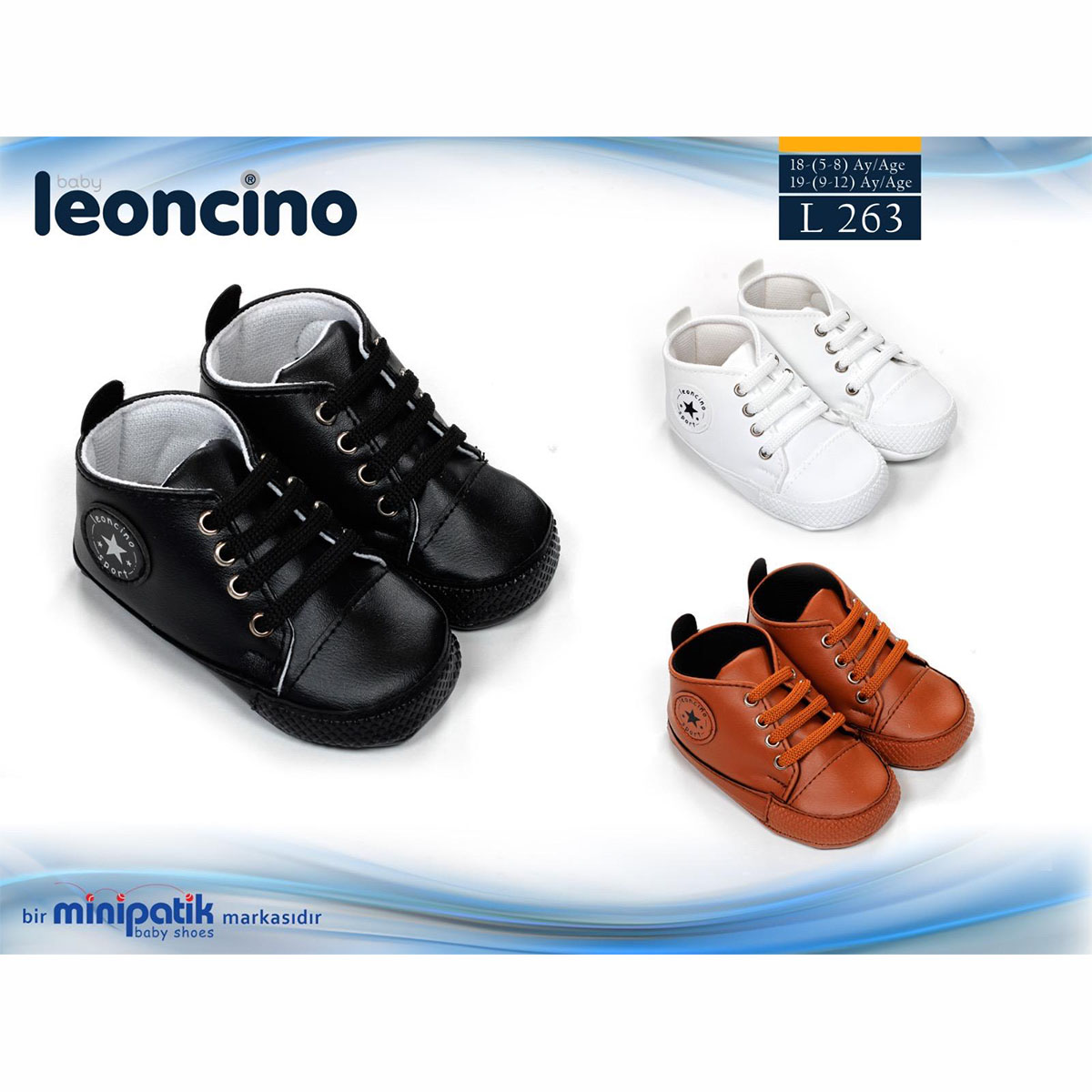 LEONCİNO ERKEK 18-19 NU KLASİK DERİ UZUN PATİK