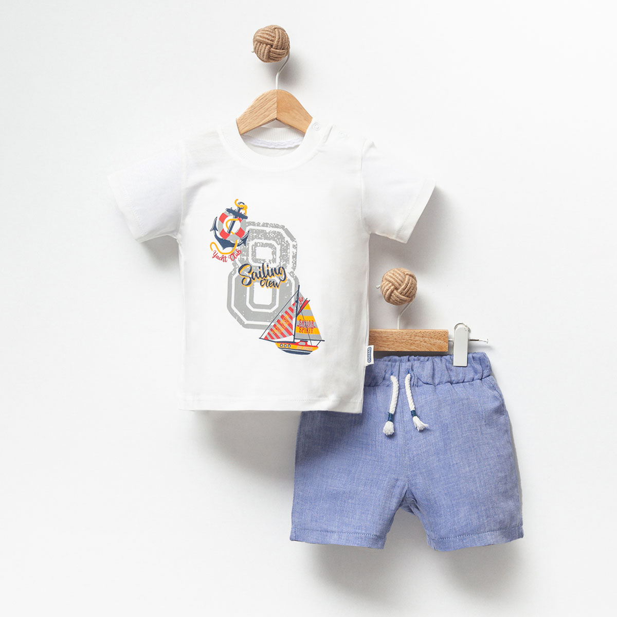 OVERDO KIZ 12-18-24-36 AY T-SHIRT ŞORT TAKIM