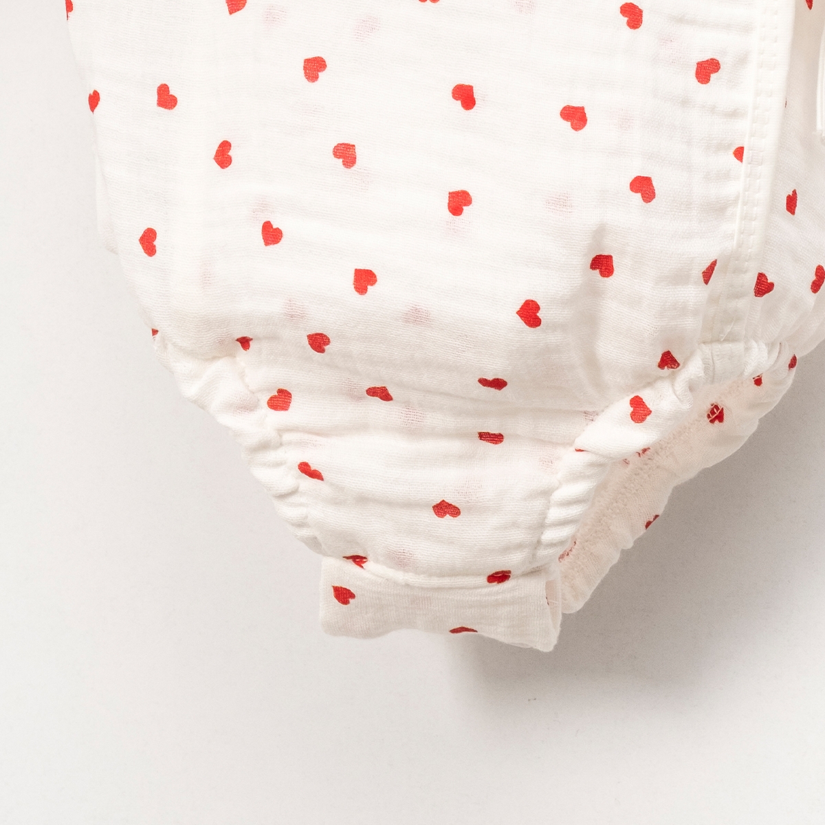 LOVEMAXX KIZ 0/3-3/6-6/9 AY KALPLİ MÜSLİN ROMPER