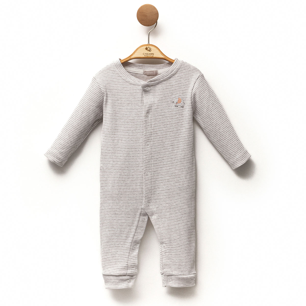 CASSİOPE UNISEX 3-6-9 AY WAFFLE PATİKSİZ TULUM