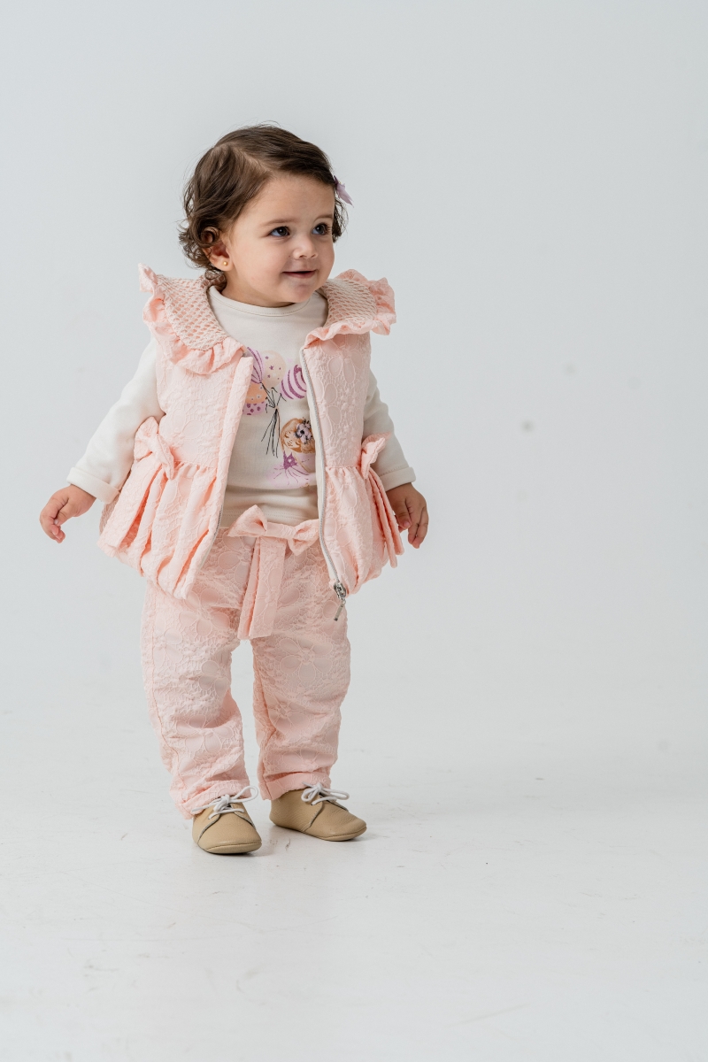 HİPPIL KIZ 9-12-18 AY  3LÜ TAKIM