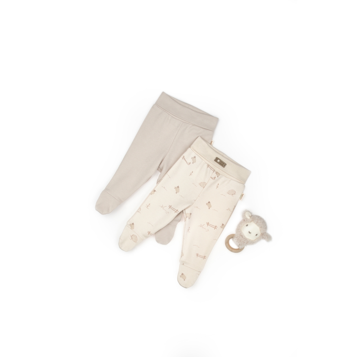 BABYCOSY ORGANIC UNISEX 3-6 AY LAMB 2Lİ TEK ALT