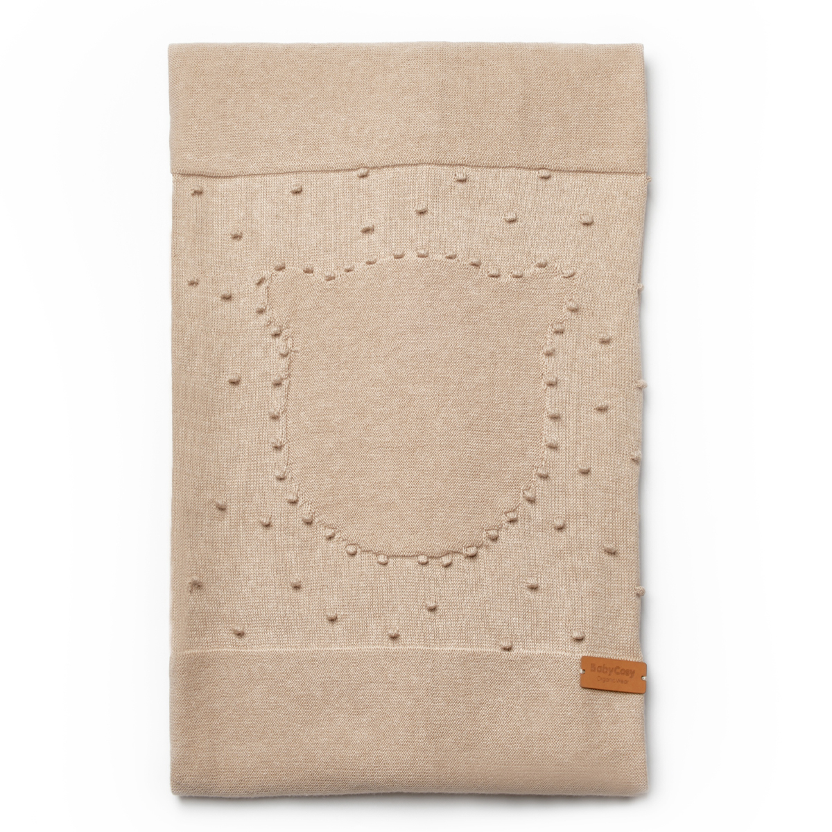 BABYCOSY UNISEX 85*85 CM TEDDY TRİKO BATTANİYE