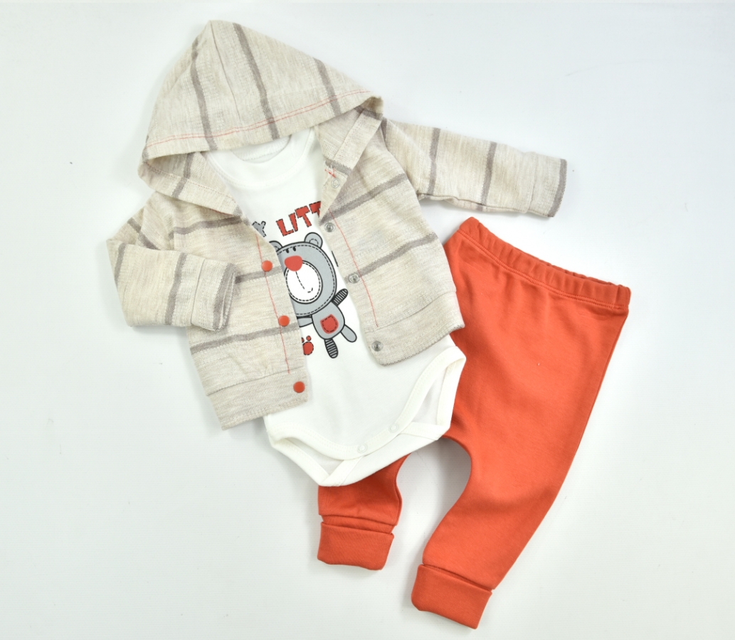 MC ELCİ ERKEK 0-3 AY MY LITTLE BEAR 3LÜ TAKIM