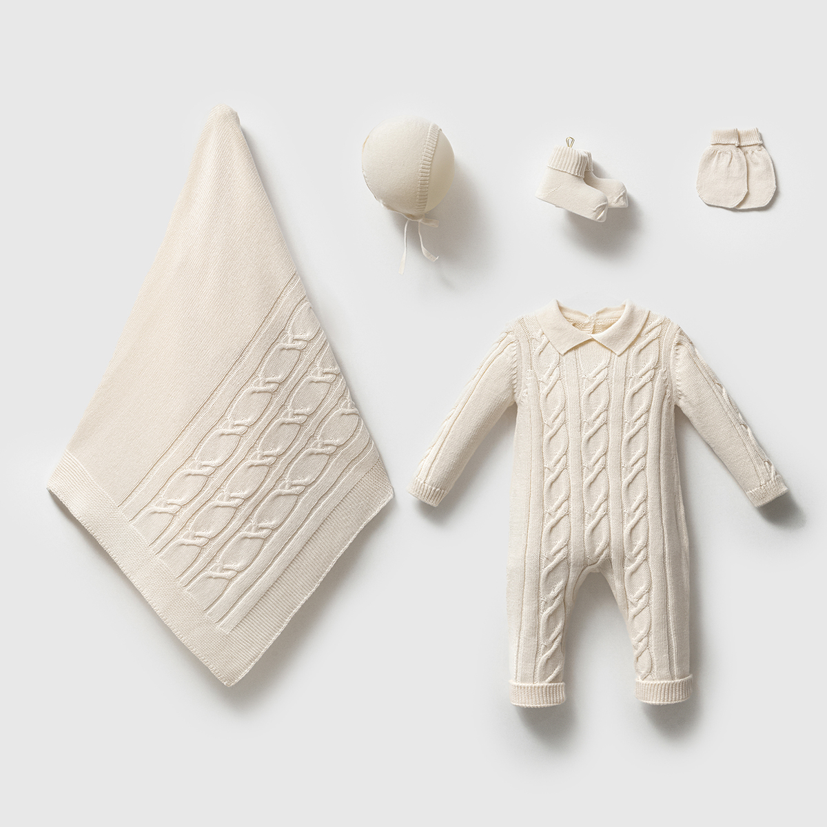 NİPPERLAND UNISEX 0-3 AY GOTS 5Lİ SET