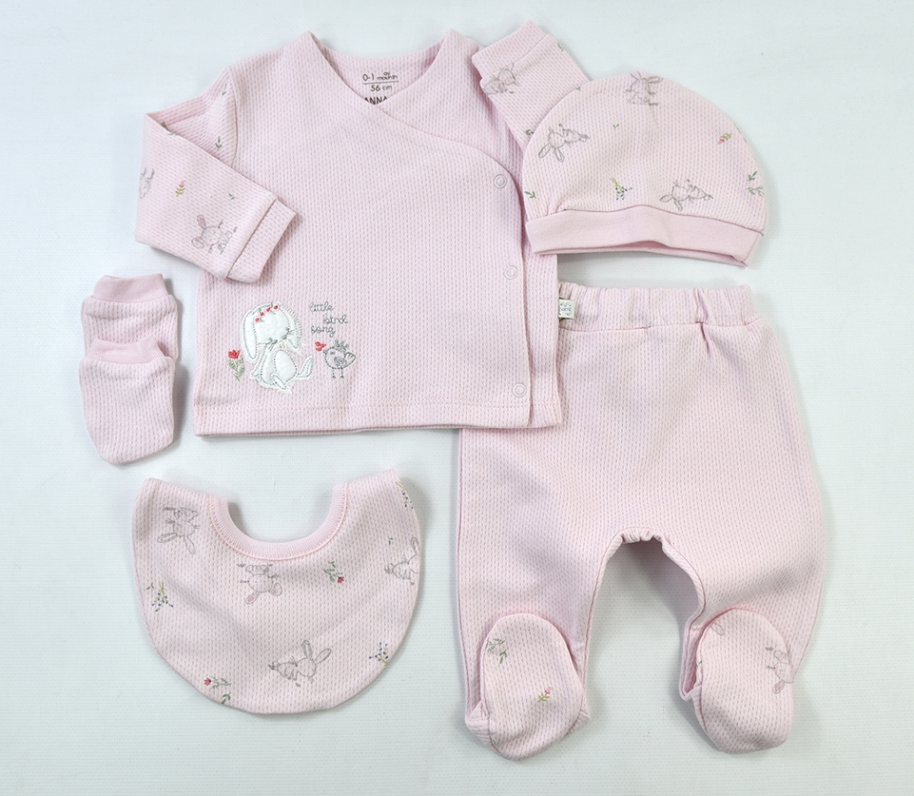BUNNY AND BIRD 5Lİ ZIBIN SET