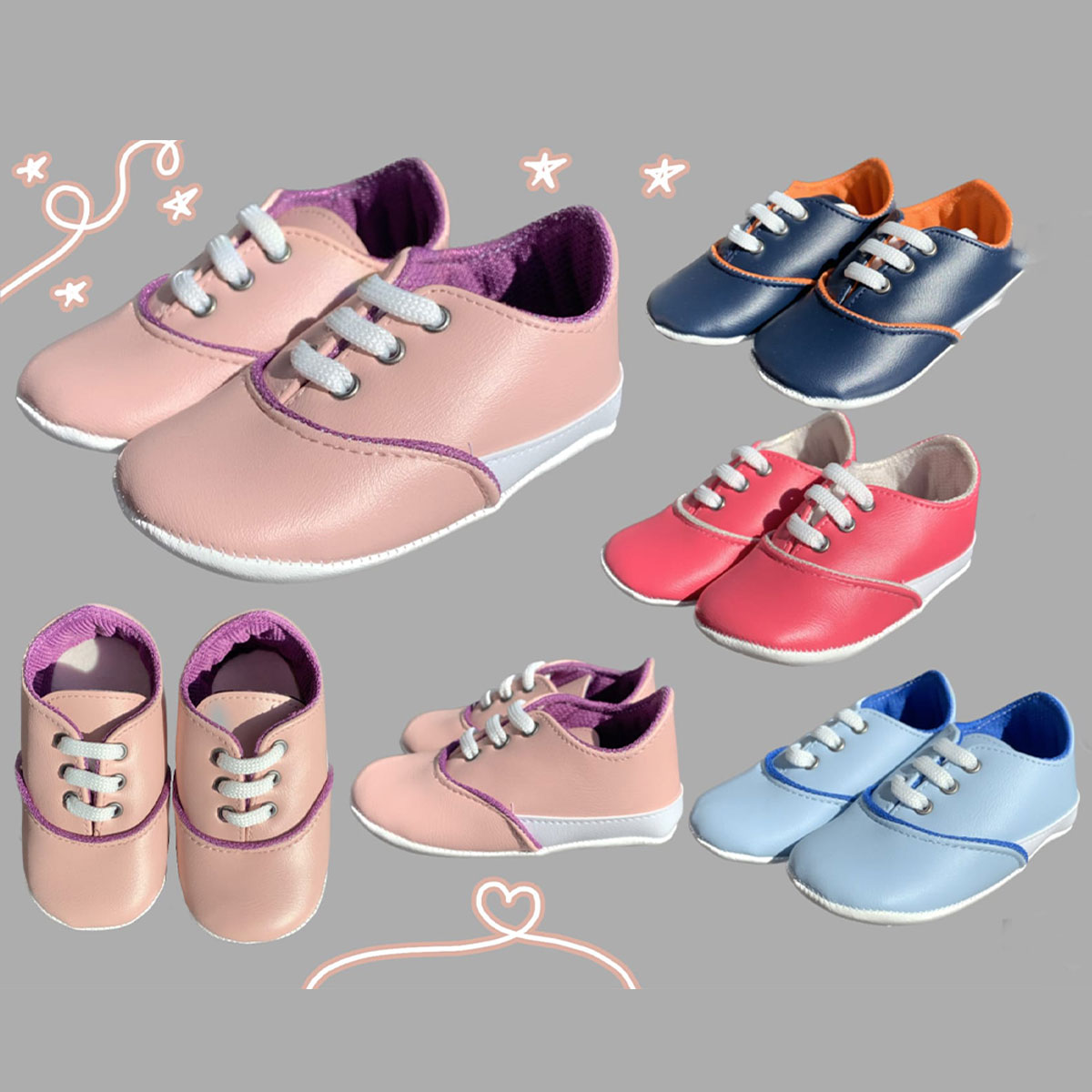 KİNDO BABY UNISEX 17-18-19 NU ARKADAN ŞERİT PATİK