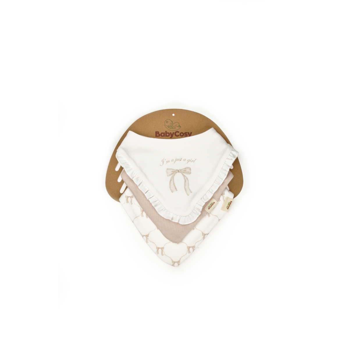 BABYCOSY UNISEX FİYONK 3LÜ FULAR