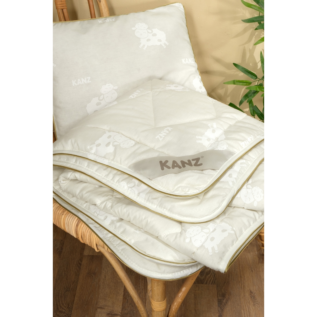 KANZ UNISEX 95*145 CM YÜN DOLGULU YORGAN
